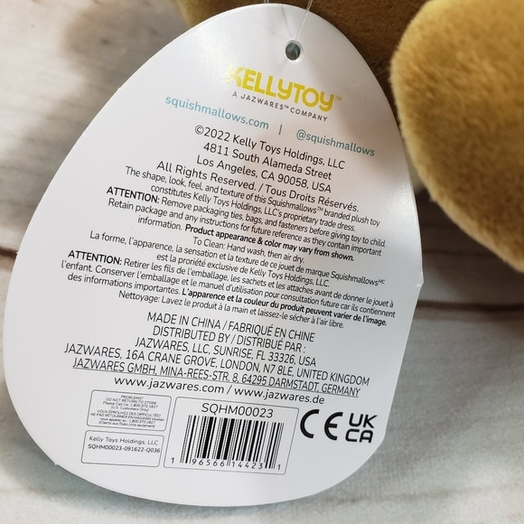 Squishmallows Wilfred Longhorn Cow HugMees Plush Stuffed Toy Hug Me 10 Inch 2022 - Picture 9 of 12